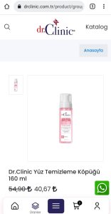 Yüz temizleme köpüğü