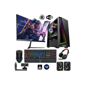 İzoly N12S i5-3470 16GB 256GB RX550 4GB 24" Oyuncu Masaüstü Bilgisayarı