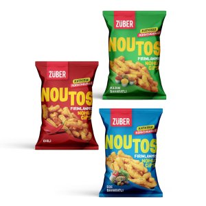 Züber Noutos Nohut Cipsi Tanışma Paketi 55g X 6 Adet