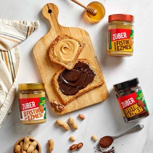 Züber Fıstık Ezmesi Deneme Paketi 315g X 3 Adet